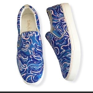 Lilly Pulitzer Julie slip on sneaker size 7